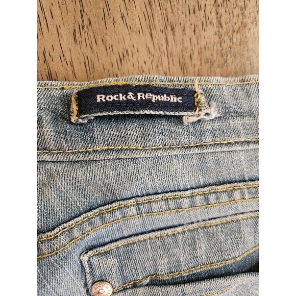 Women's vintage Y2K Mid-rise Jeans Straight 90's Light Denim Pants Blue boot cut - Picture 11 of 16